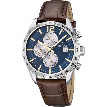 Zegarek Męski Festina 16760/7 Timeless Chronograph na pasku 