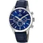 Granatowy zegarek Męski Festina 20542/2 Timeless Chronograph na pasku