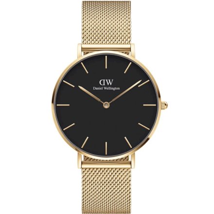 Zegarek Daniel Wellington Petite Evergold 36 złoty z bransoletką DW00100345