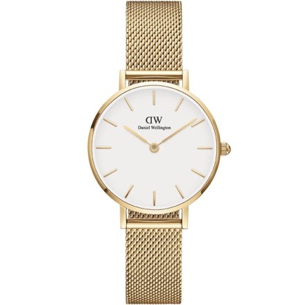 Zegarek Daniel Wellington Petite Evergold 28 złoty z bransoletką DW00100350