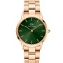 Zegarek Daniel Wellington Iconic Link Emerald 36 różowe złoto z bransoletką DW00100419