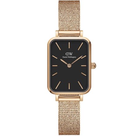 Zegarek Daniel Wellington Quadro 20x26 Pressed Melrose różowe złoto z bransoletką DW00100432