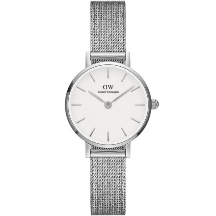 Zegarek Daniel Wellington Petite 24 Pressed Sterling srebrny z bransoletką DW00100442