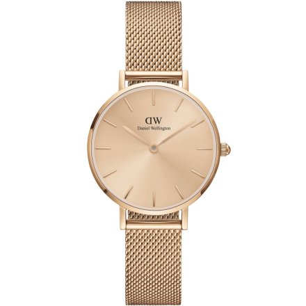 Zegarek Daniel Wellington Petite Unitone 28 różowe złoto z bransoletką DW00100470