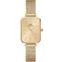 Zegarek Daniel Wellington Quadro 20x26 Pressed Unitone złoty z bransoletką DW00100485