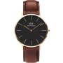 Zegarek Daniel Wellington Classic 40 St Mawes złoty z paskiem DW00100543