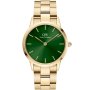 Zegarek Daniel Wellington Iconic Link Emerald 36 złoty z bransoletką DW00100553