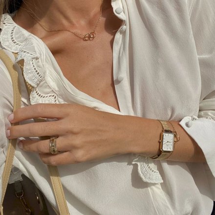 Złota bransoletka Daniel Wellington Elan Unity Bracelet 165 mm DW00400216