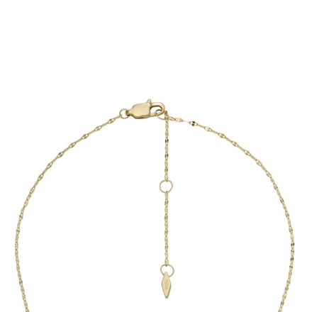 Zestaw naszyjnik i kolczyki Fossil złote serca JF04246SET