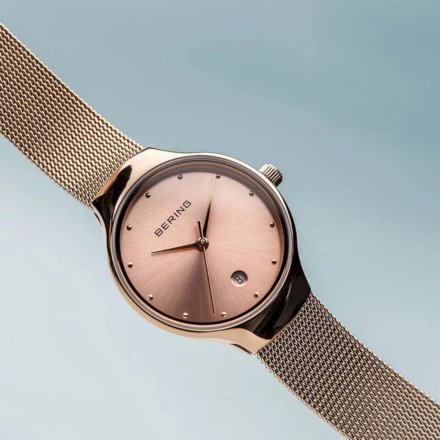 Zegarek Bering damski 13326-366 różowozłoty
