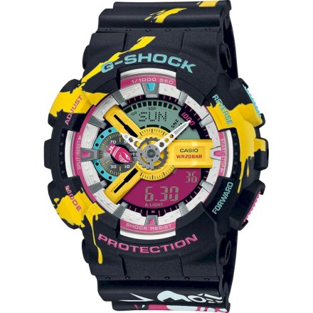 Czarny zegarek Casio G-SHOCK League of Legends GA-110LL-1AER