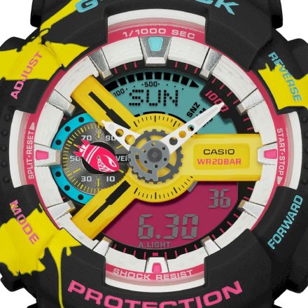 Czarny zegarek Casio G-SHOCK League of Legends GA-110LL-1AER