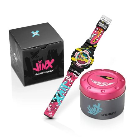 Czarny zegarek Casio G-SHOCK League of Legends GA-110LL-1AER