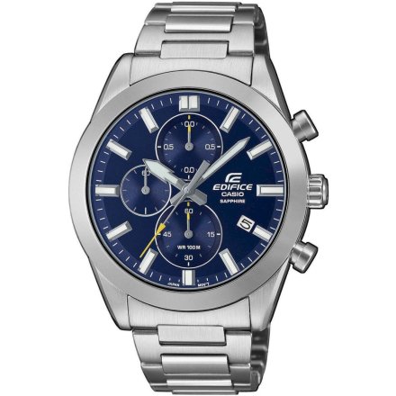 Zegarek męski Casio Edifice Sapphire Chronograph z granatową tarcząEFB-710D-2AVUEF