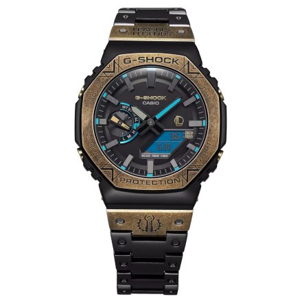 Czarny zegarek Casio G-SHOCK GM-B2100LL-1AER League of Legends z bransoletką