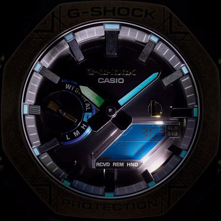 Czarny zegarek Casio G-SHOCK GM-B2100LL-1AER League of Legends z bransoletką