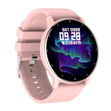 GRAVITY GT1-1 różowy smartwatch z pomiarem ciśnienia