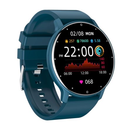 GRAVITY GT1-5 granatowy smartwatch z pomiarem ciśnienia