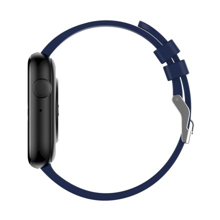 GRAVITY GT3-5 czarno-granatowy prostokątny smartwatch z funkcją rozmowy