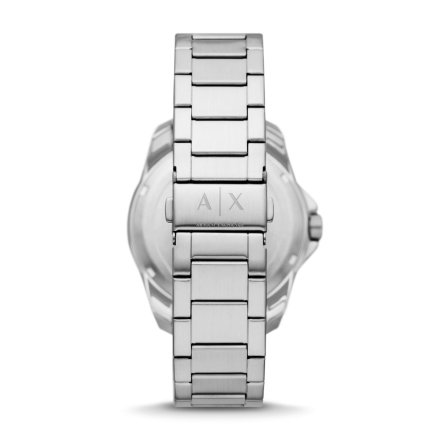 Srebrny zegarek Armani Exchange Spencer srebrny granatowa tarcza AX1950