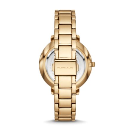 Złoty zegarek damski Michael Kors Pyper logowana tarcza MK4666