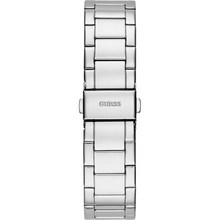 Srebrny zegarek damski Guess Moonlight z bransoletką z kryształkami GW0320L1