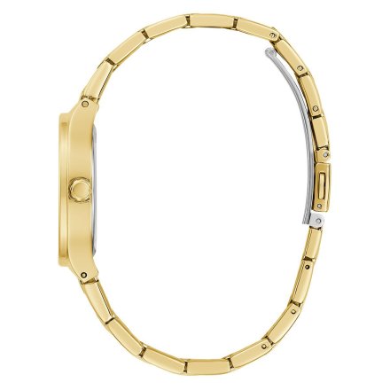 Złoty zegarek damski Guess Eve z bransoletką GW0615L2