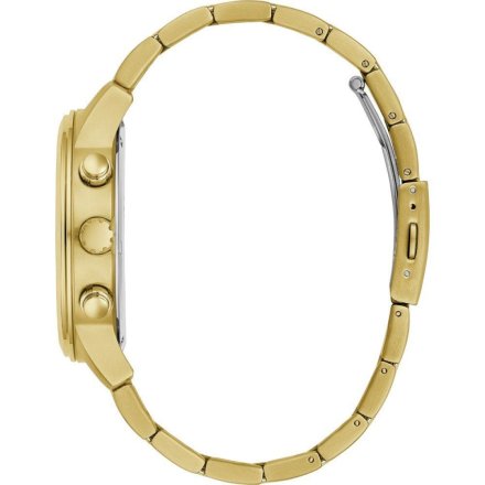 Złoty zegarek męski Guess Parker z bransoletką GW0627G2