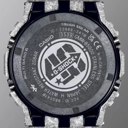 Srebrny zegarek Casio G-SHOCK 40th Anniversary Recrystallized Series GMW-B5000PS-1ER