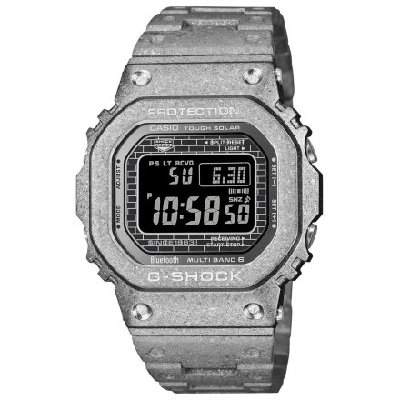 Srebrny zegarek Casio G-SHOCK 40th Anniversary Recrystallized Series GMW-B5000PS-1ER