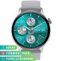 Smartwatch damski z funkcją rozmowy Rubicon RNCF10 srebrny SMARUB238