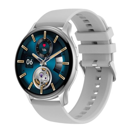 Smartwatch z funkcją rozmowy Rubicon RNCF11 szary SMARUB242