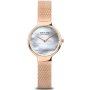 Zegarek Bering damski 15527-364  MAX RENE różowozłoty z  masa perłową na tarczy