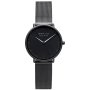 Czarny zegarek  damski Bering  MAX RENE 15730-123  z  czarną tarczą