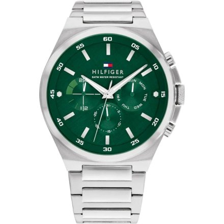 Zegarek Męski Tommy Hilfiger Dexter 1792088 z zieloną tarczą