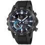 Czarno-błękitny zegarek Męski Casio Edifice ECB-40PB-1AEF Sospensione z Bluetooth