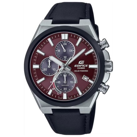 Srebrny zegarek Męski Casio Edifice EFS-S630BL-5AVUEF Premium