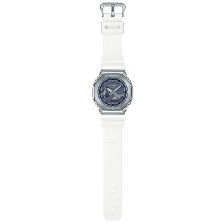 Srebrno-niebieski zegarek Casio G-Shock Sparkle of Winter GM-2100WS-7AER