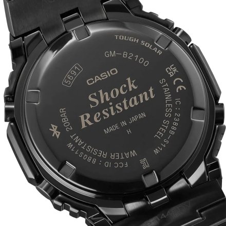 Zegarek Casio GM-B2100BPC-1AER Czarny G-Shock z bransoletką