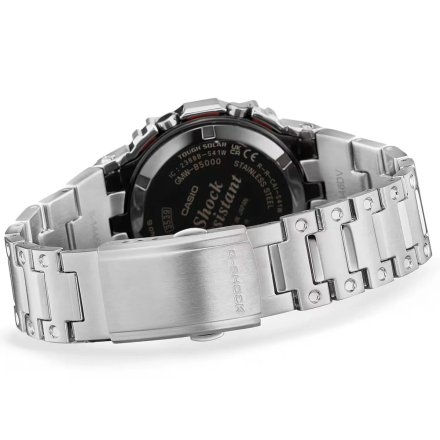Srebrny zegarek Casio G-SHOCK prostokątny GMW-B5000PC-1ER