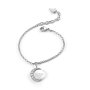 Srebrna damska bransoletka GUESS MOON PHASES z księżycem (S) JUBB01198JW