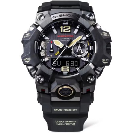 Czarny zegarek Męski Casio G-Shock Mudmaster Carbon Core GWG-B1000-1AER