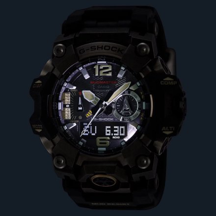 Czarny zegarek Męski Casio G-Shock Mudmaster Carbon Core GWG-B1000-1AER