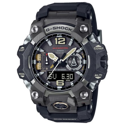 Czarny zegarek Męski Casio G-Shock Mudmaster Carbon Core GWG-B1000-1AER