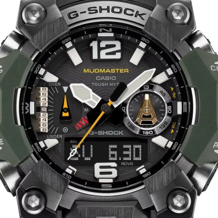 Zielony zegarek Męski Casio G-Shock Mudmaster Carbon Core GWG-B1000-3AER