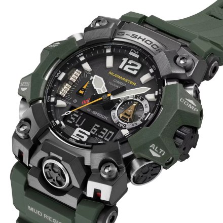 Zielony zegarek Męski Casio G-Shock Mudmaster Carbon Core GWG-B1000-3AER