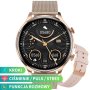 Smartwatch damski z funkcją rozmowy Rubicon RNCF20 złoto różowe SMARUB277