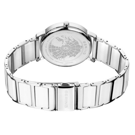  Ceramiczny Srebrny   zegarek Bering 18535-754 CERAMIC