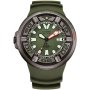 Zielony zegarek Citizen Promaster Eco-Drive Professional Diver BJ8057-17X