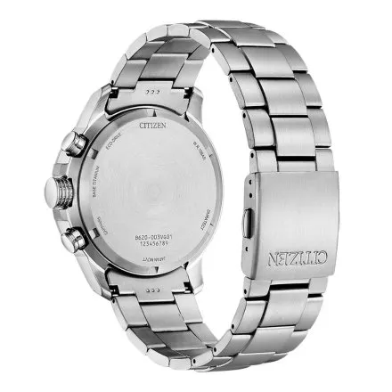 Zegarek męski Citizen Eco Drive Super Titanium Motor zielony CA4570-88X